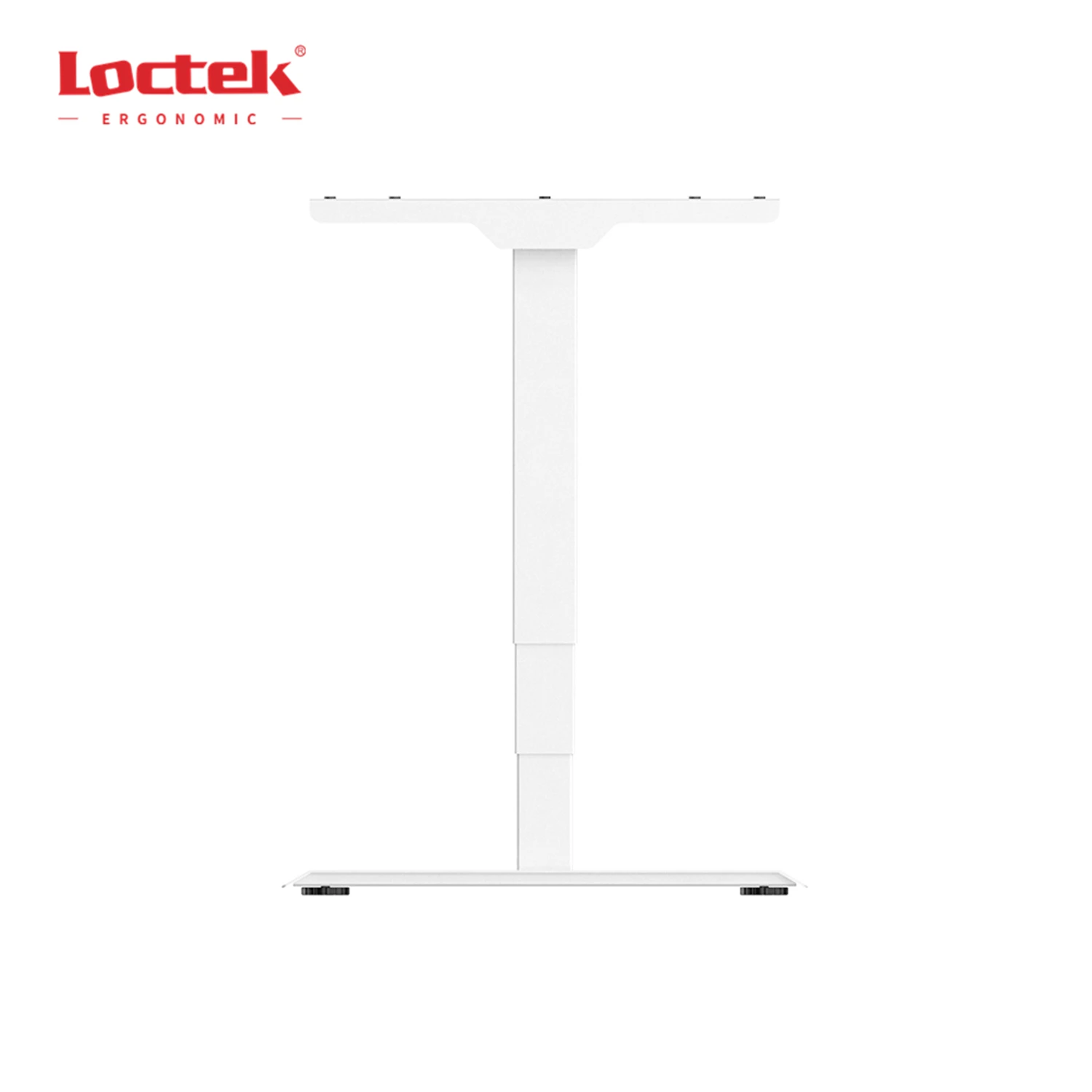 Двухмоторная Регулируемая по высоте стойка с откидной ножкой, стол для офиса Loctek ET224(IB)