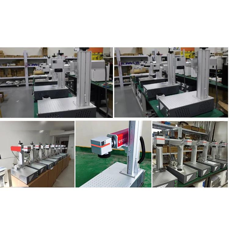 Jiading laser from China factory 30w fiber laser marking machine 50w glass laser engraving machine metal Plastic stone marking
