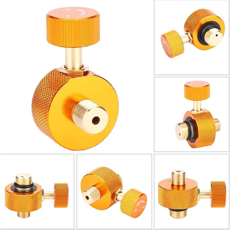 Gas Canister Adapter, BBQ Camping Stove Use Household Gas Tank Burner Head Adapter Connection Appliance for Home