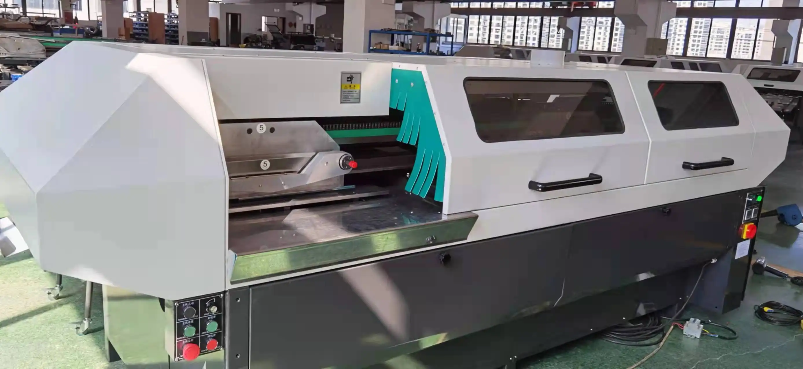 Manual Cover Feeder Perfect Book Binding Machine