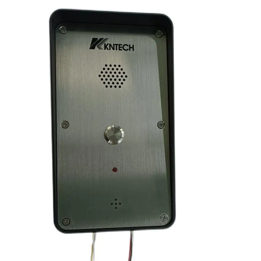 Analog Outdoor intercom School Intercom System Industrial SOS Telephone KNTECH CE Waterproof IP55 for  Metro, Railway