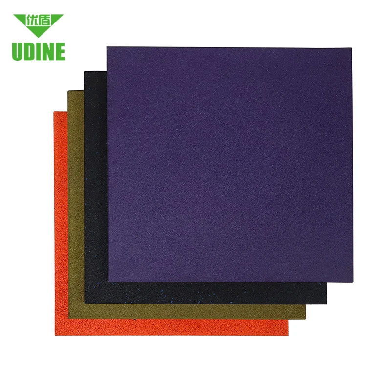 Heavy Duty Playground Paver Interlocking Puzzle Fitness Crossfit Mats Gym Mat Carpet All Rubber Rolls Flooring Supplier For Sale