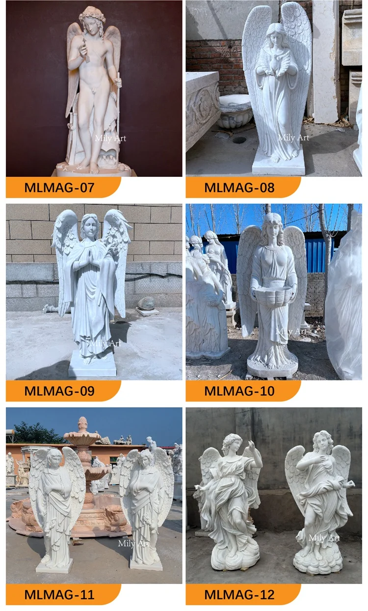  Marble Angel Sculpture