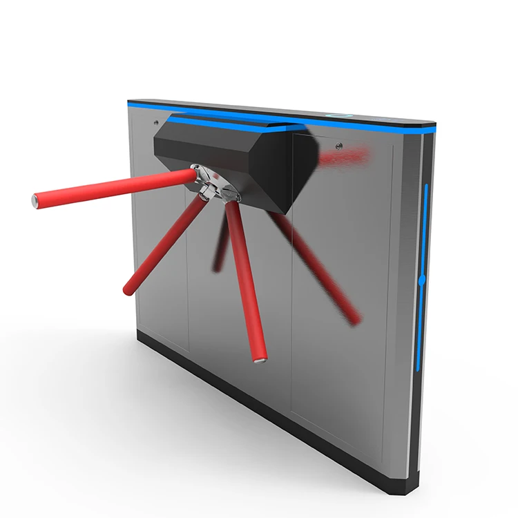 QR code facial machine system tripod turnstile gate 3 arm drop arm turnstile