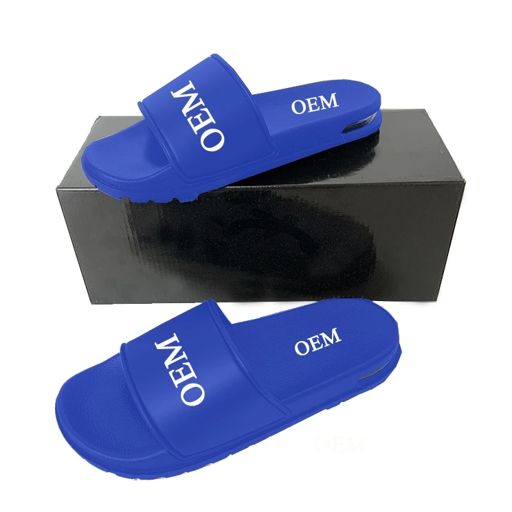 Women Flip Flop High Quality One Strap White Color Classic Comfortable Custom Logo Men PVC Slides Slippers