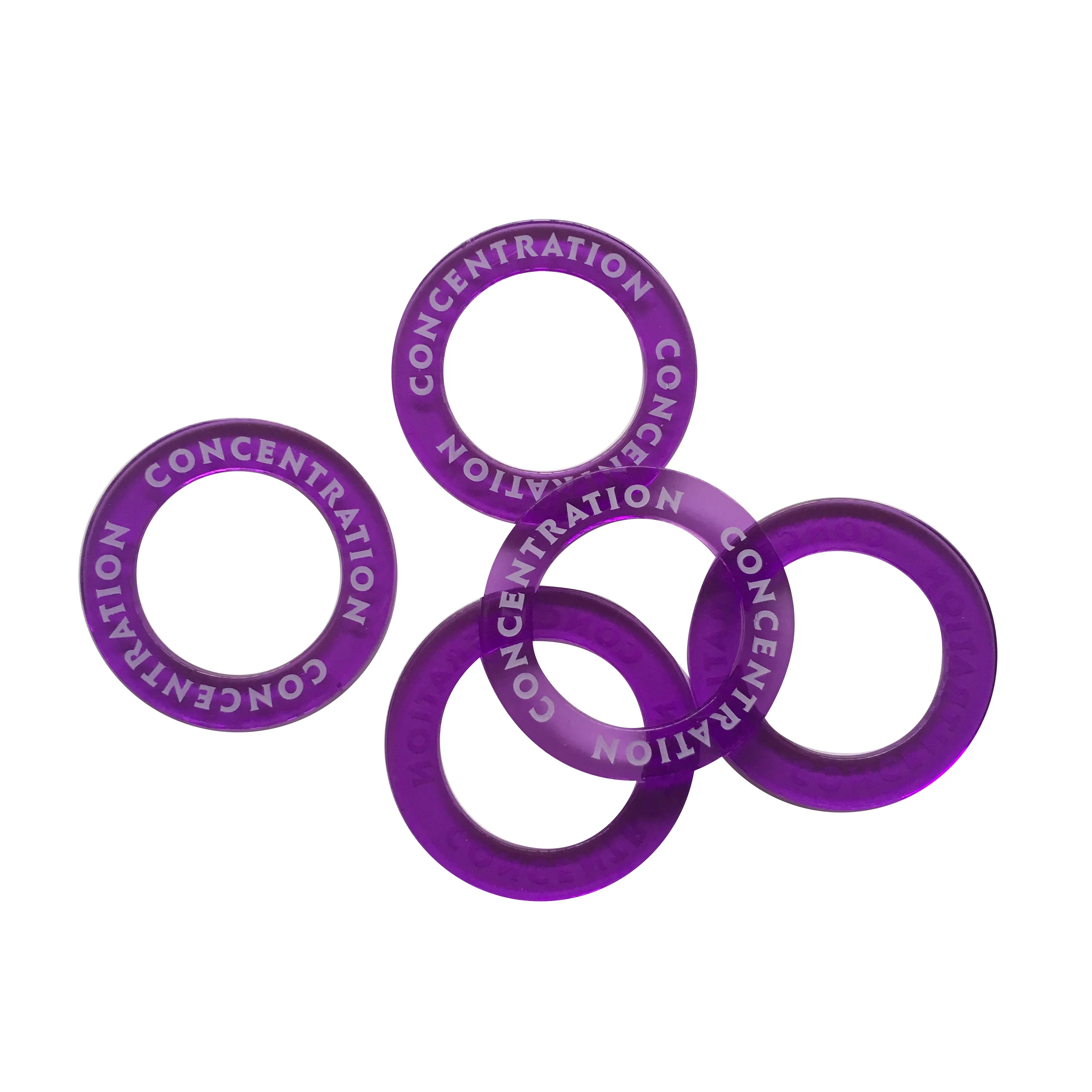 Модная акриловая детская пластиковая монета для обучения на заказ