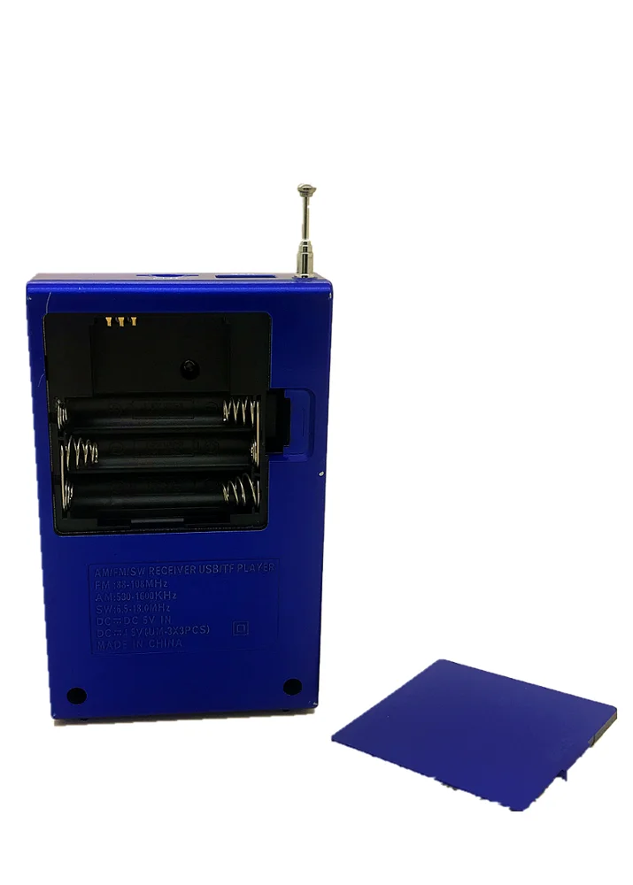 
Mini pocket size portable AM/FM/SW radio 