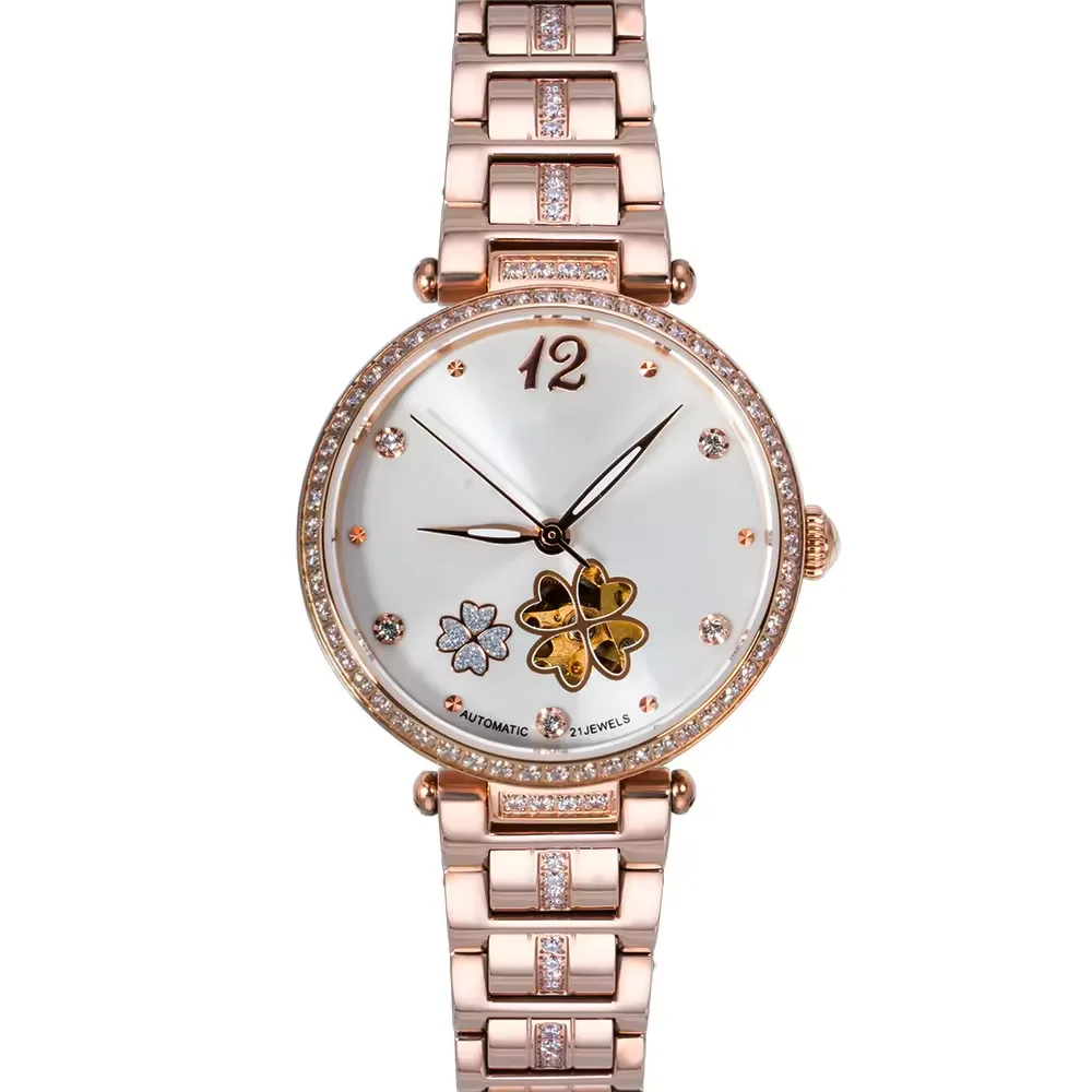 High Standard Customized Product Modern Wholesale Wrist Automatic Watches For women ODM OEM