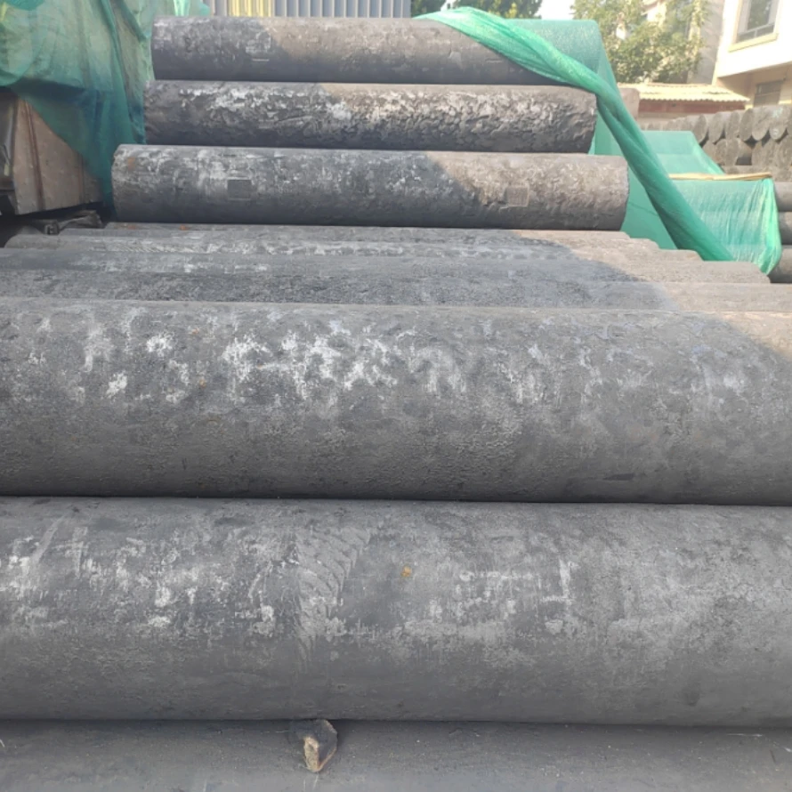Stock Available Top Quality UHP700mm Grade Graphite Electrode With Fast Delivery And Low Price