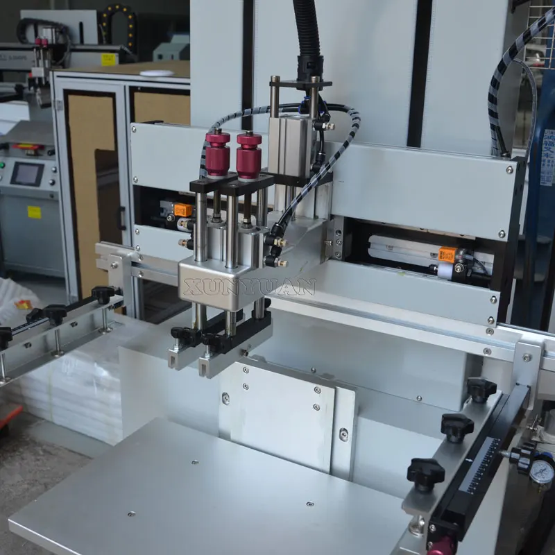 
Electronic Plastic Surface Vertical Flat Silk Screen Printer 