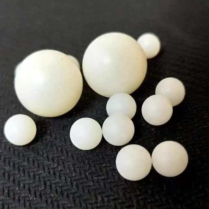 Solid Nylon Balls 2.381mm 3.5mm 4.5mm 4.763mm Delrin Pa66 Pom Pp Ptfe Plastic Ball Spheres