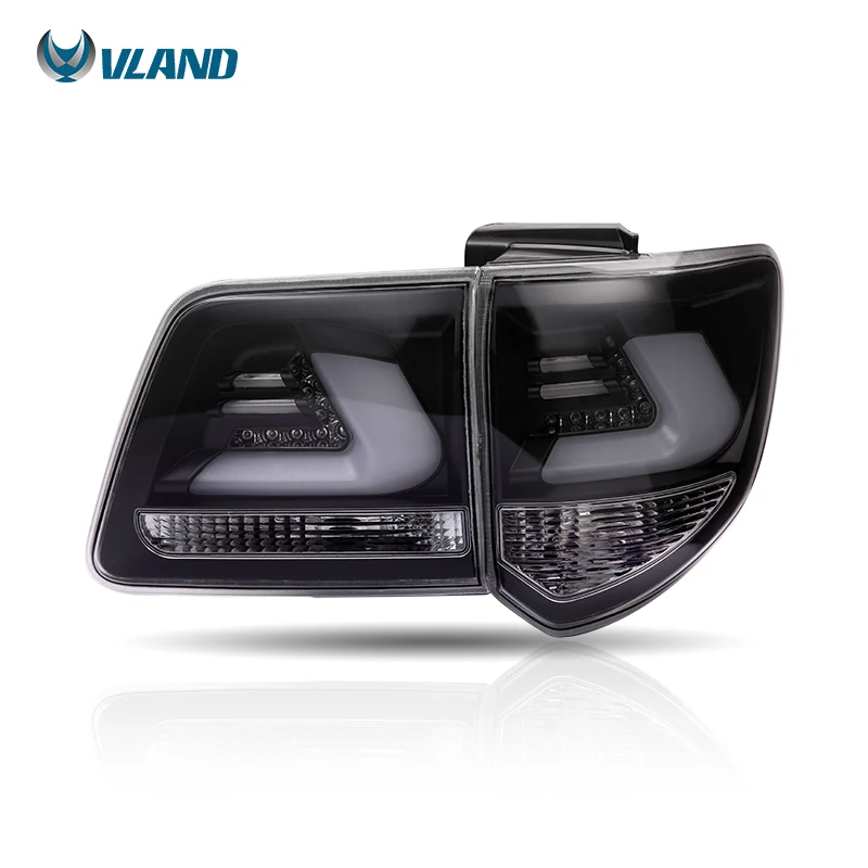  Светодиодные задние фонари VLAND задний фонарь в сборе 2012-2016 для Toyota Fortuner оптовая