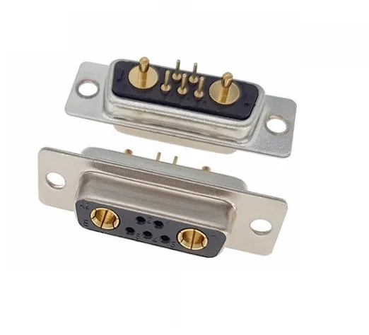 Высокомощный гнездовой разъем D-sub PCB прямой позолоченный штифт 2W2 5W1 7W2 3W3 11W1 21W1 17W2 13W3 9W4 5W5 27W2 25W3