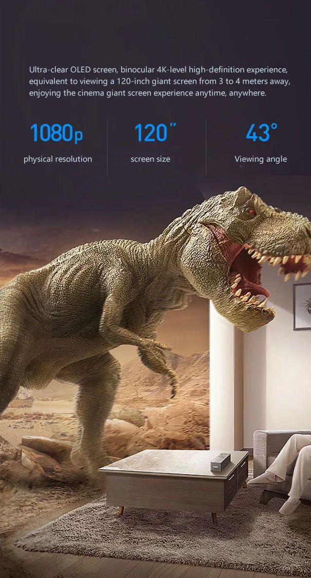 Portable HD Ar Smart Glasses Glass Cnc Carbide Milling Cutters Are Suitable For Nreal Ar Glass