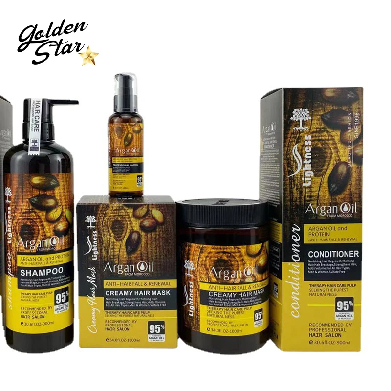 Factory Supply Shampoo And Conditioner Set Moisture Hair Product Deep Clean Treatment Hair Care Set