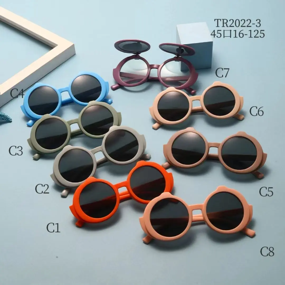 Fashion New Designer Eyeglasses Frame kids Fashion Eyewear  Round Optical Glasses