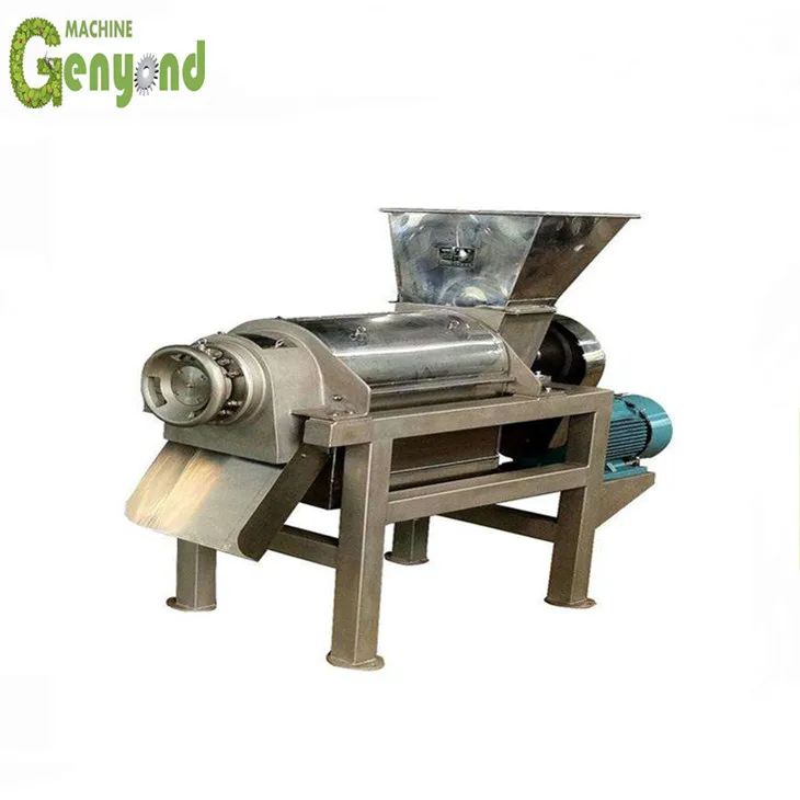 Hight efficient industrial ginger screw press juicer