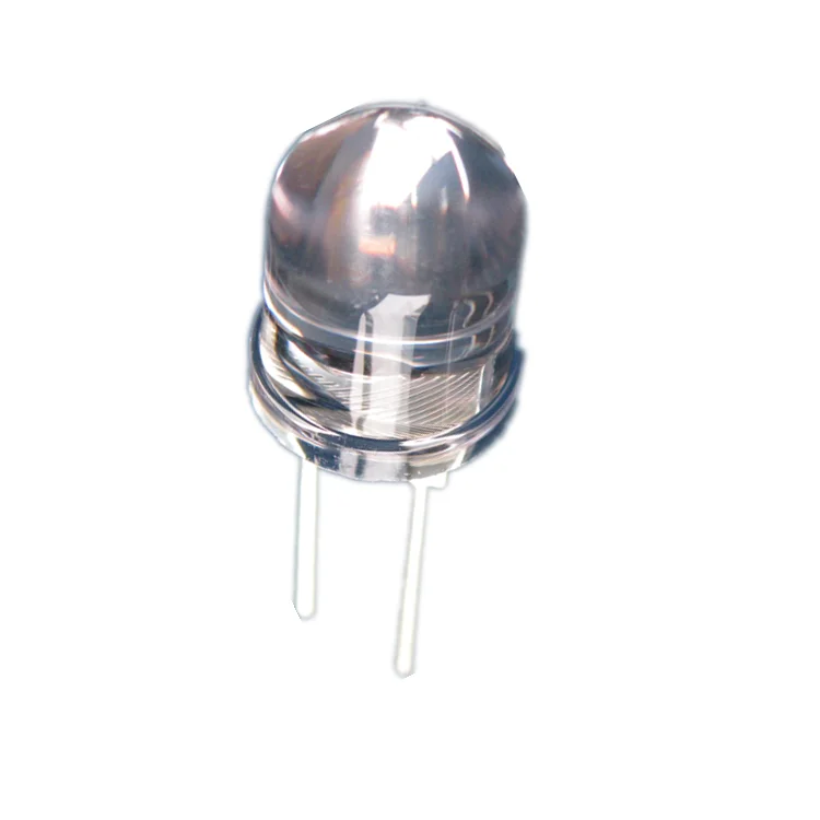 Chinese manufacturer  offer  water clear lens 10mm Round Dip 1w  930nm 940nm 950nm infrared led diode