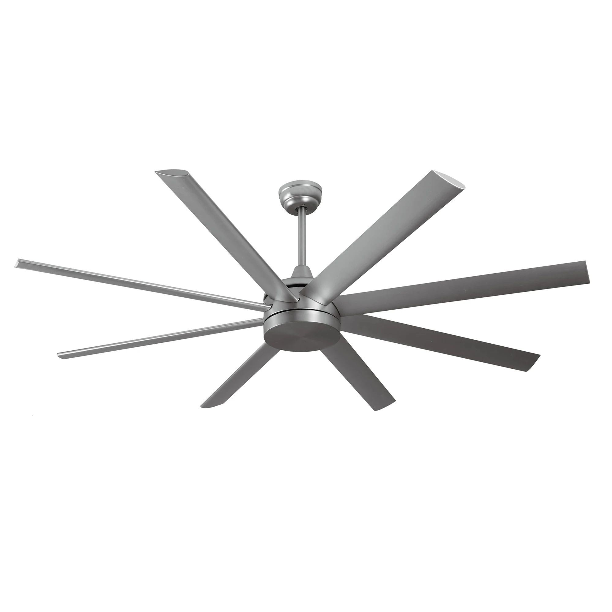 70/100 дюймов, большой размер, Удивительный Огромный новый дизайн, алюминиевый лопастной двигатель постоянного тока, потолочный вентилятор с подсветкой