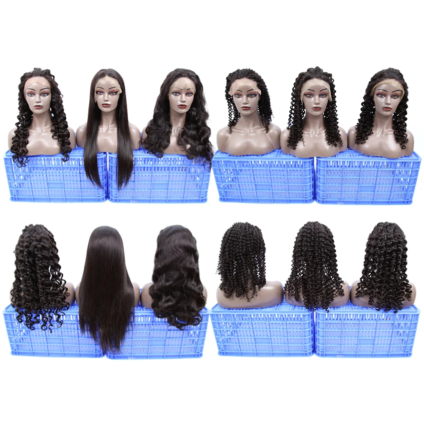 Best selling full lace wig body wave high quality wholesale straight natural U part human hair wigs