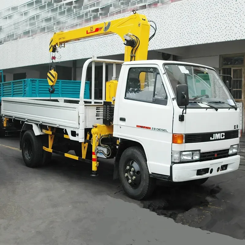 Lifting Machinery 2ton 1t small knuckle truck mounted crane SQ2SK1Q SQ2SK2Q 2 ton mini truck Lorry mounted crane price for sale
