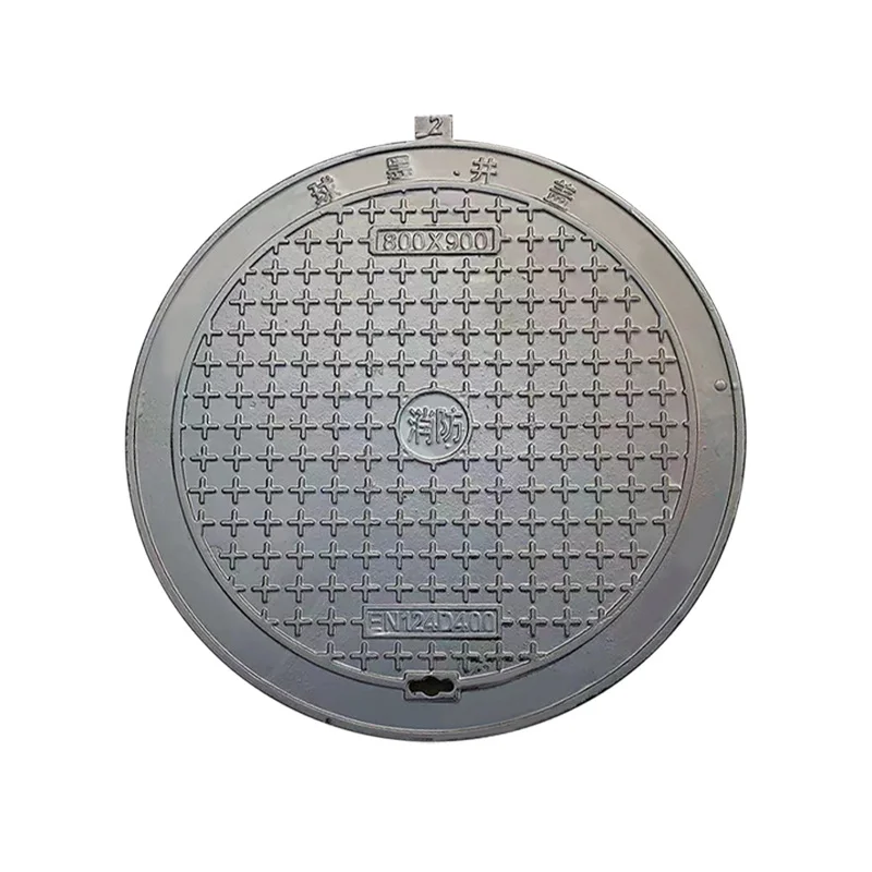 OEM&ODM En124 Rectangular Ductile Iron Manhole Cover Round Cast Iron Manhole Cover