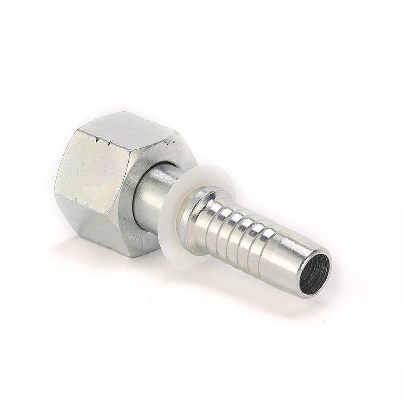 Competitive price ORFS female straight carbon steel galvanized swivel fittings