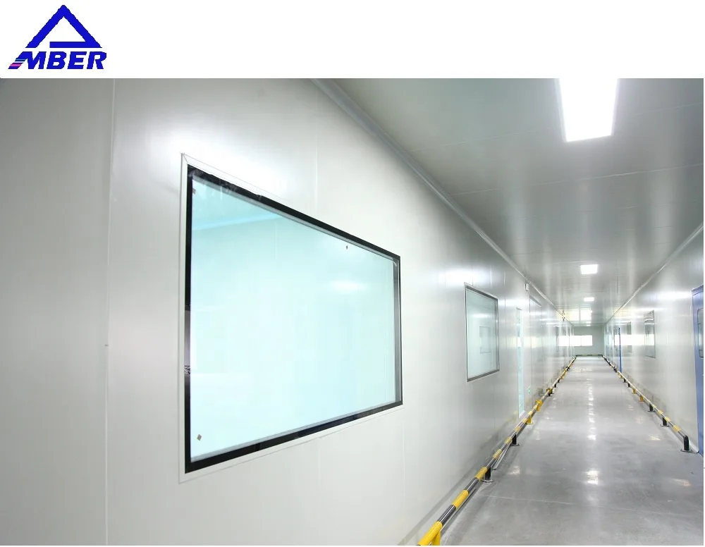 Manufacturing Biotech Building Laminar Flow Roof Scientific Clean Room Sandwich Panels for Clean Room