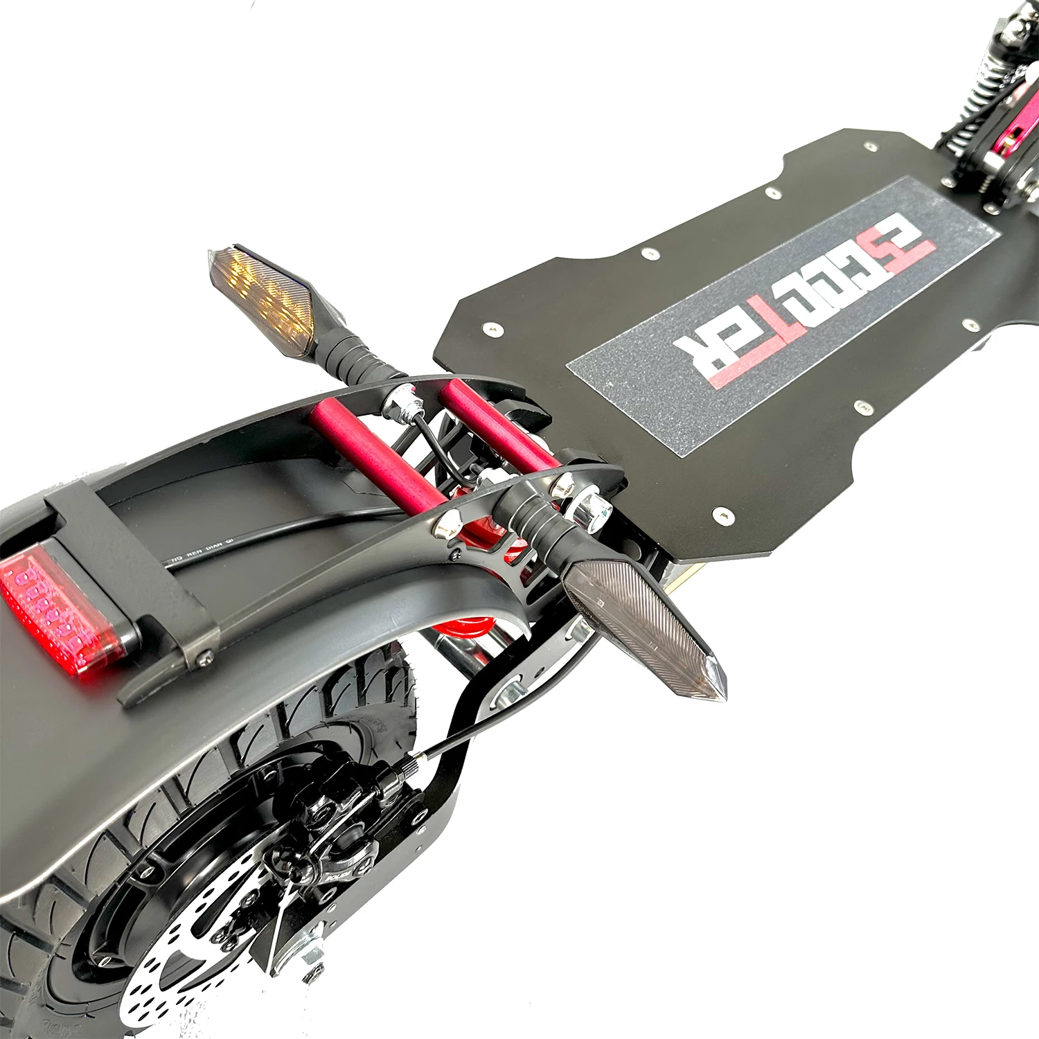 2 wheel dual motor electric scooter 48v 2400w max load 150kg electric scooter adult in stock in EU warehouse