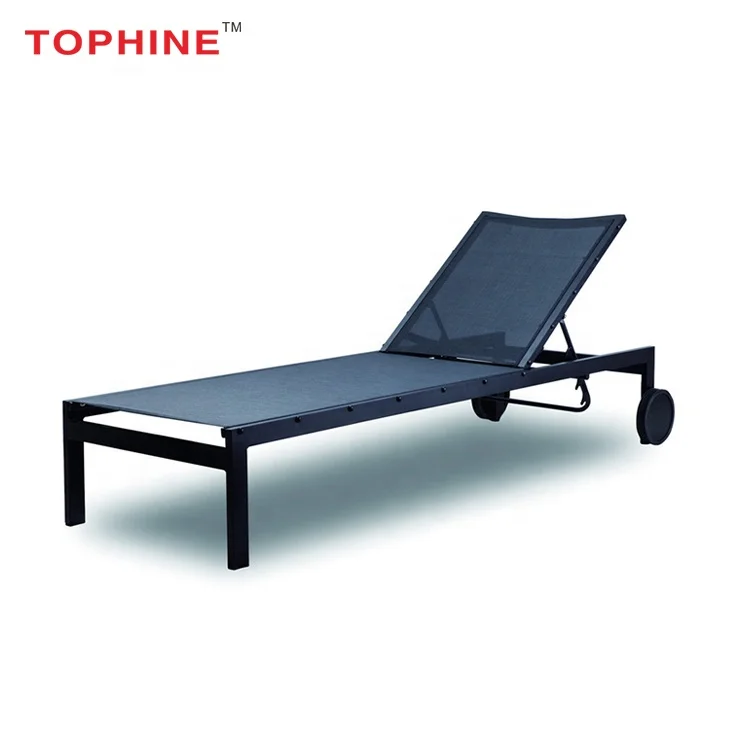 
Outdoor Furniture Modern Luxury Swimming Pool Wicker Chaise Lounge Chair Sunbed Sun lounger 