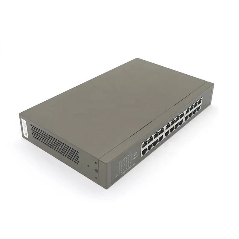 TEG1024D 24-port 10/100/1000Mbps gigabit smart ethernet network desktop router switch China produce Wholesale Support oem