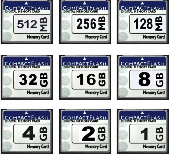 Professional CF Manufacturer high speed real quality Compact Flash Micro CF Memory card