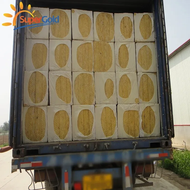 SuperGold heat insulation materials sound barrier mineral wool board stone wool panel