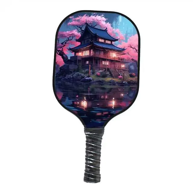 Pickleball Paddles Set of 2 - Graphite Surface with High Grit & Spin, USAPA Approved Lightweight Polymer Honeycomb