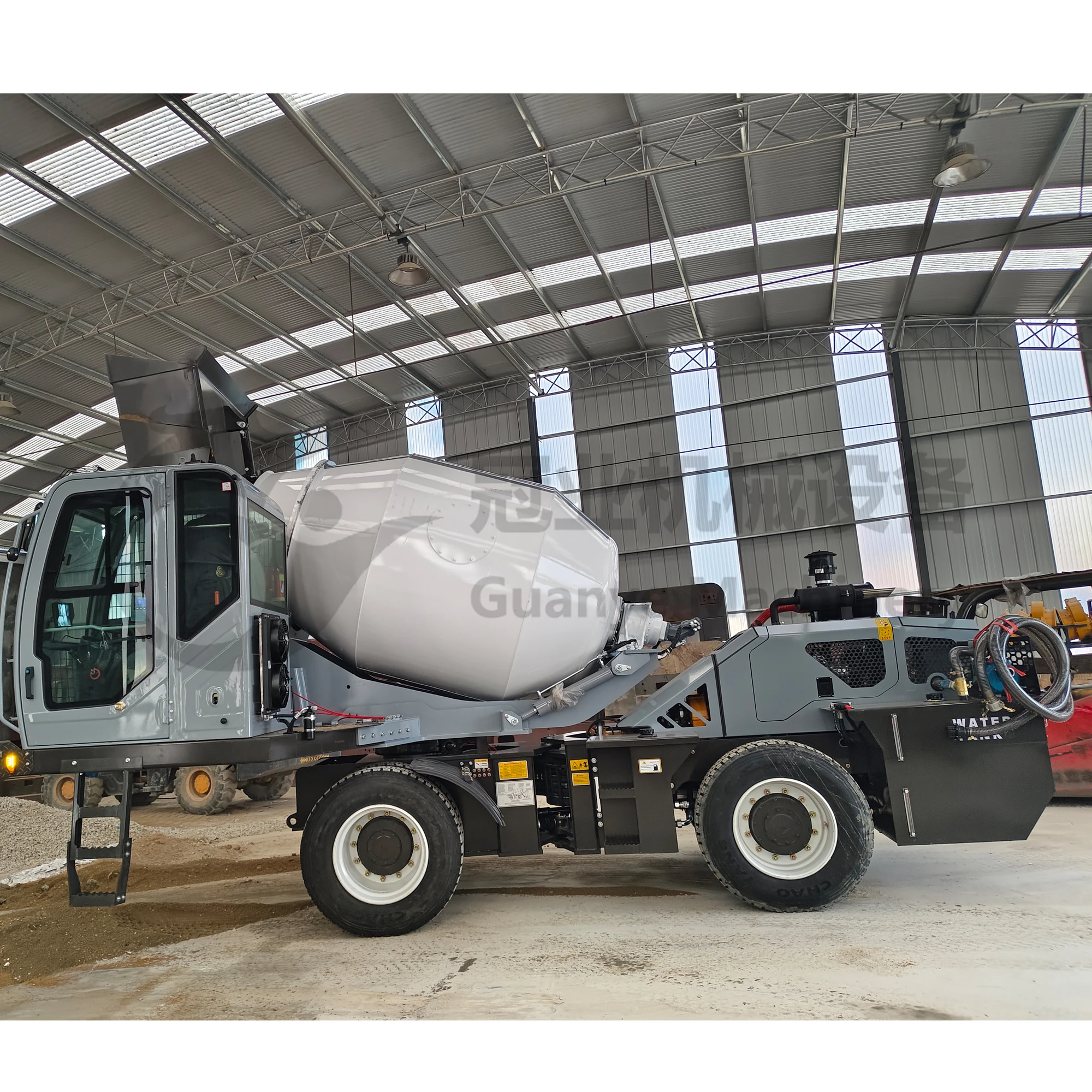Various Models of Self-loading Trucks with Freely Rotating Mixing Drum