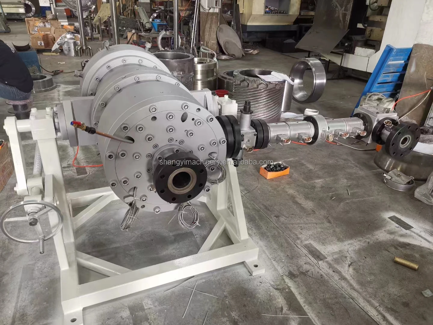 line for production of polypropylene PP MPP pipes