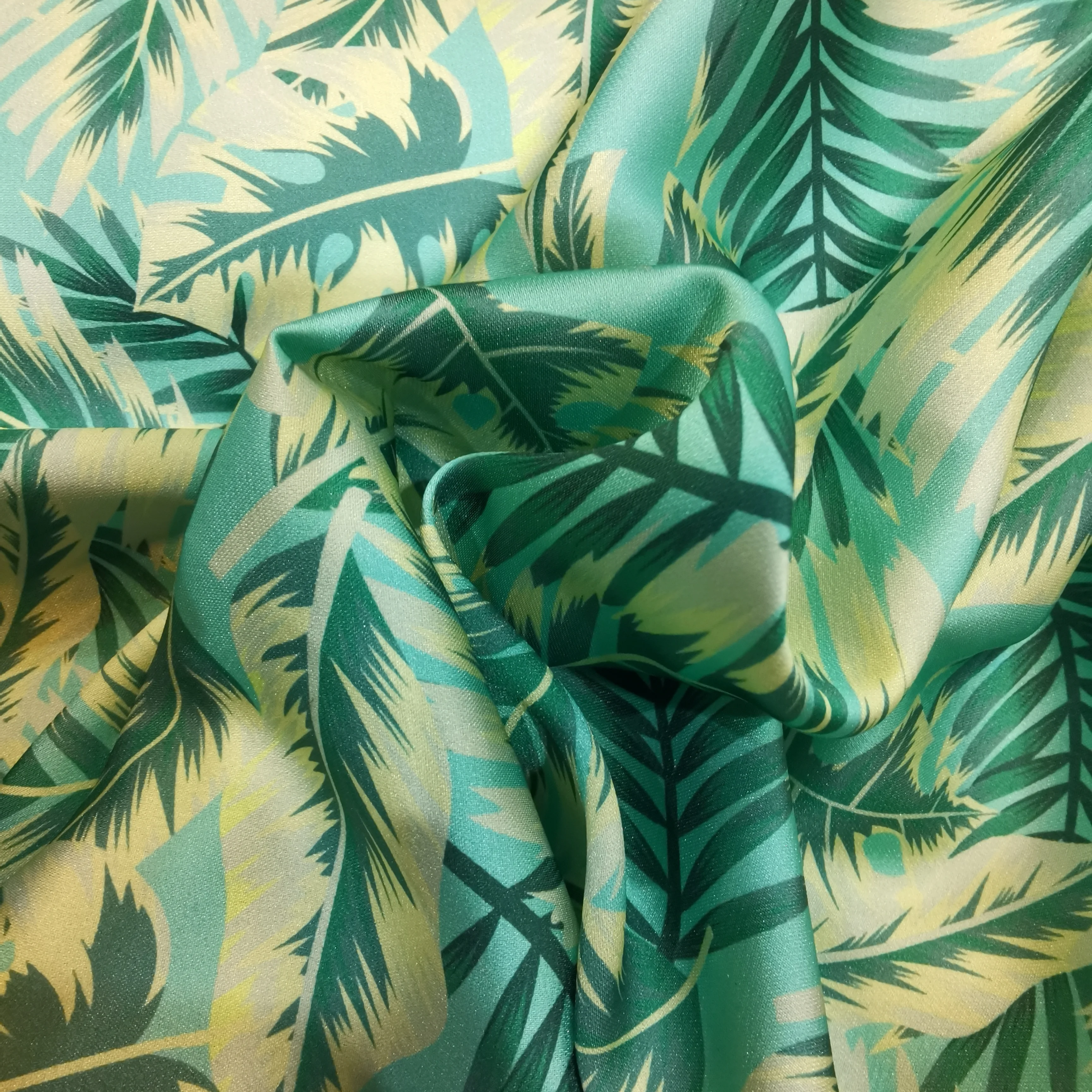 polyester  digital print chiffon  custom georgette fabric suit for making  clothing