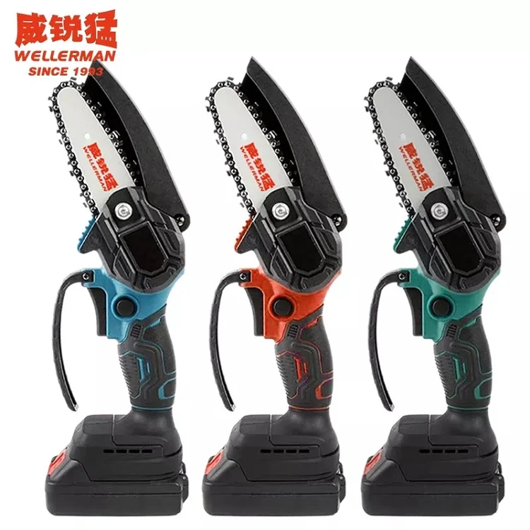 OEM 4 дюйма Электрическая цепная пила для резки бетона аккумуляторная литиевая батарея с питанием мини Лезвие бензопилы