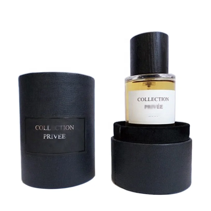 Luxury Perfume Bottle Packaging Custom Logo Cardboard Essential Oil Bottle Packaging Recycled Round Cylinder Paper Tube Box