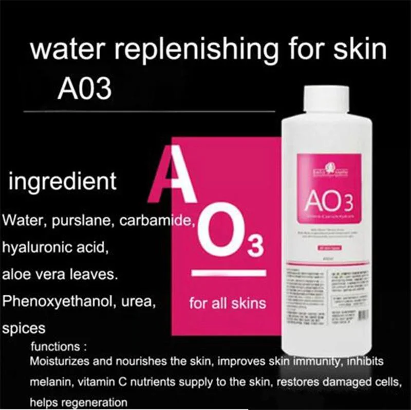Аппарат для микродермабразии AS1 SA2 AO3 Hydra Aqua специальный жидкий сывороточный раствор лица салона красоты 400