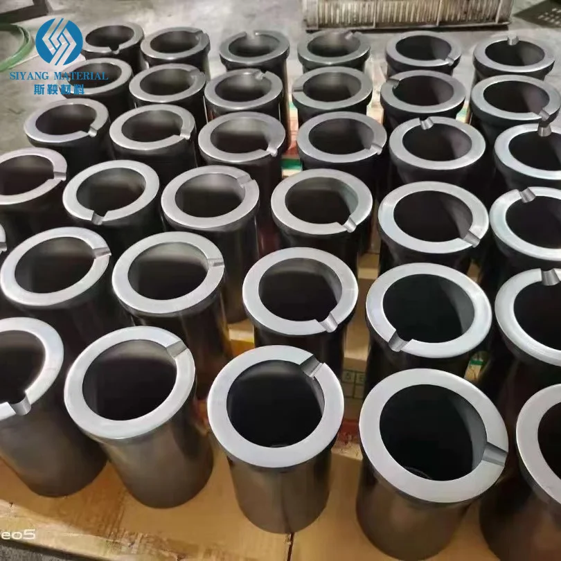 Изготовленный На Заказ графитовый тигель, Литейный тигель