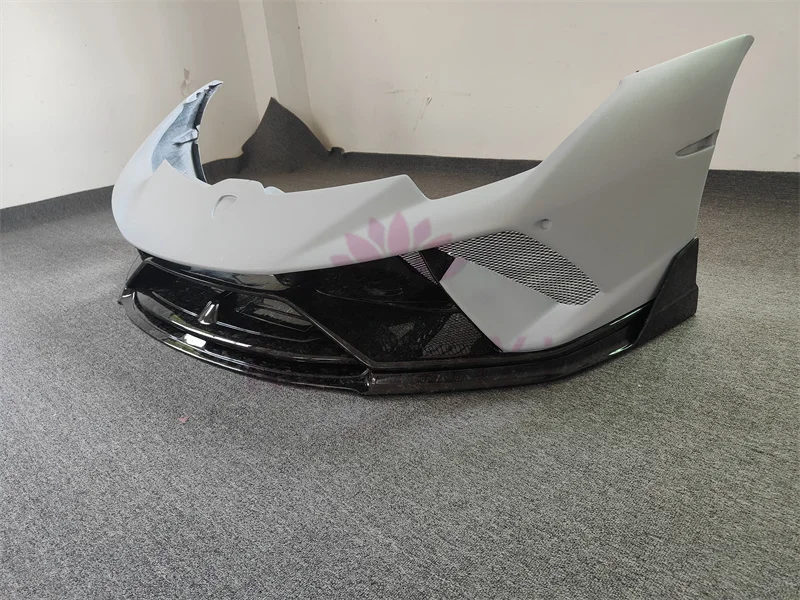 Upgrade Facelift Performance Style Exhaust Engine Cover Car Front Bumper LP610 Body Kit For lamborghini Huracan Bodykit