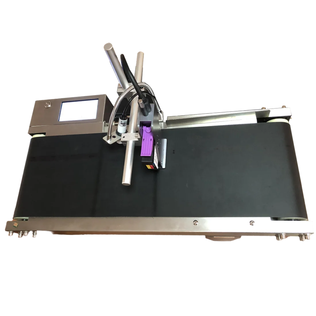 Desktop automatic expiration date TIJ Inkjet printer with cursor locator and print date