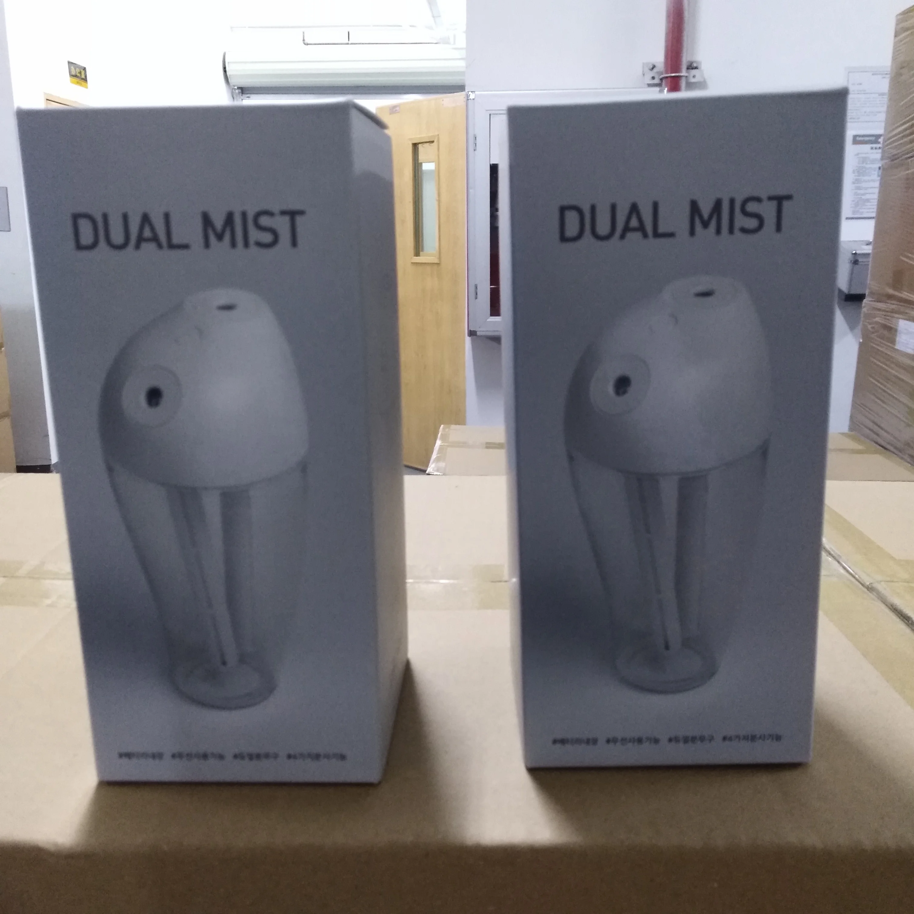 2023 New Arrival Mini Cute Portable Diffuser Double Mist USB Mini Air Humidifier