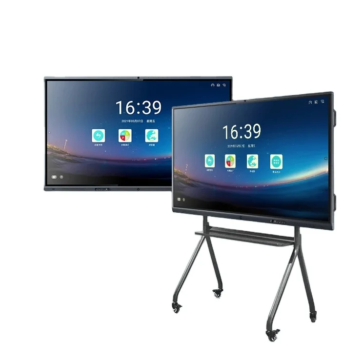 office electronic equipment 65 inch 75 inch 86 inch 4K Touch screen Smart boards Interactive Displays & Accessories