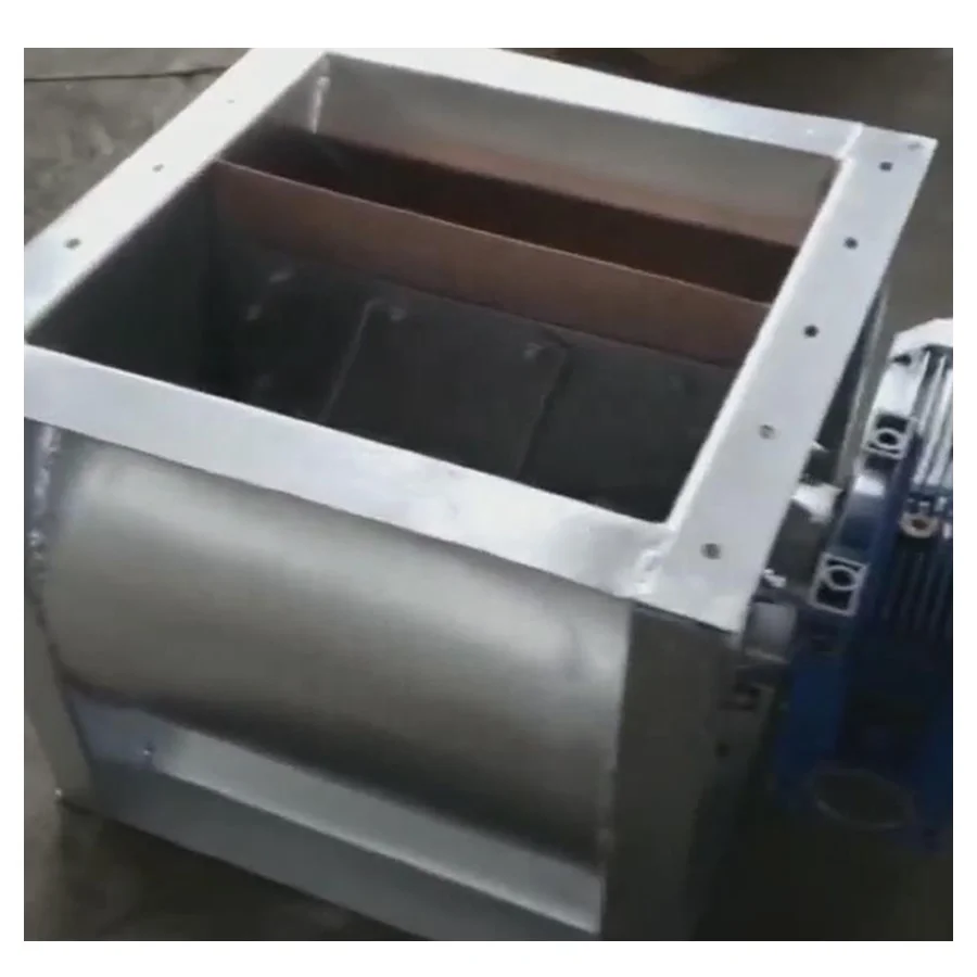 blow-through square flange rotary airlock feeder