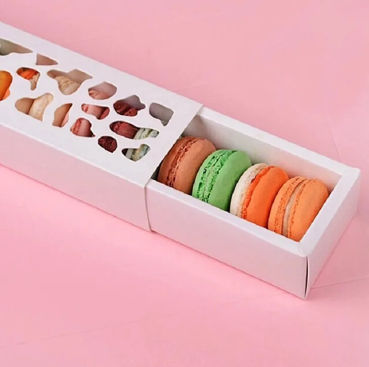 High Quality Custom Printed Eco-friendly Window Box Food Packaging Box Art Paper Recyclable Rectangular Gift Box 3-7 Work Days