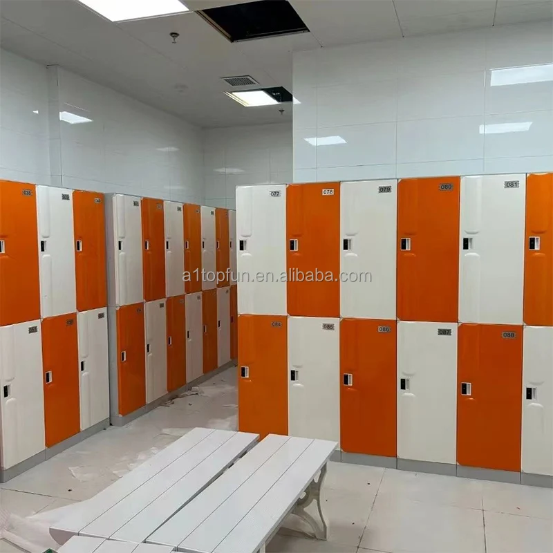 Factory Price Gym Storage Cabinets Easy Assemble School ABS Plastic Locker