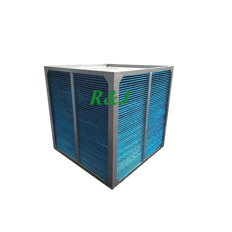 Рекуперационный теплообменник с полным теплообменным сердечником