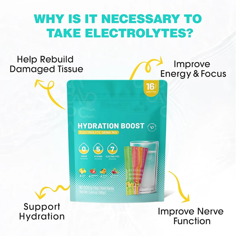 OEM/ODM Private Label Bodybuilding sports nutrition supplements energy drinks fruit flavor Electrolyte Drink Powder